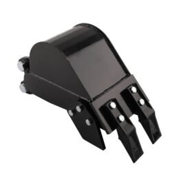 Narrow Trenching Bucket 2-teeth For TYPHON For mini-excavators Digger Attachment