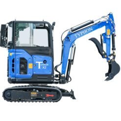 2025 TYPHON TERROR X2 Mini Excavator 2.7 Ton Kubota V1505 Diesel Engine | EPA Certified